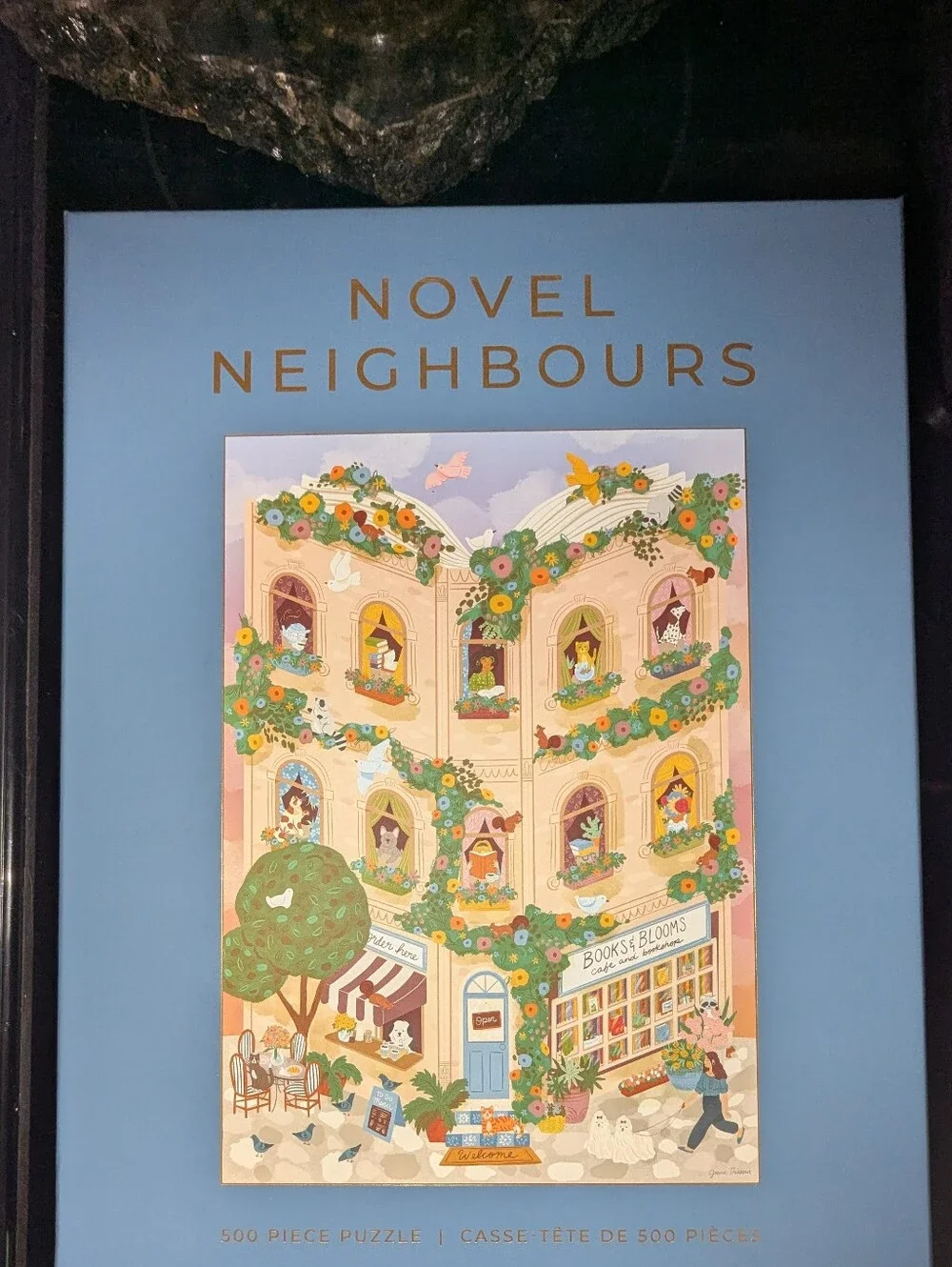 NEW - 500 PIECE HOBBRY PUZZLE - NOVEL NEIGHBOURS